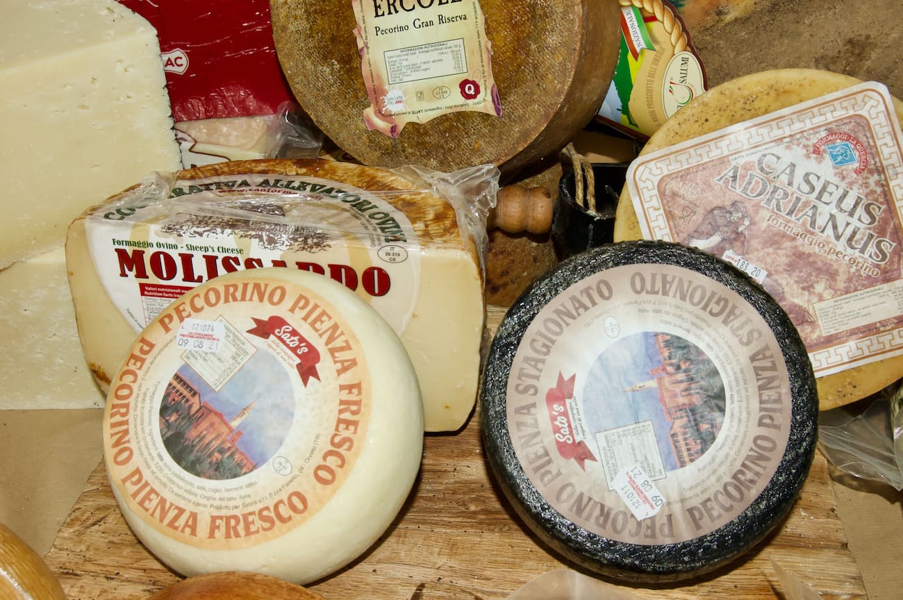 Formaggi freschi e stagionati